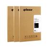 Caja de embalaje de película templada para tableta PC caja tipo flip book caja de embalaje de película plana para iPad mini outlet de fábrica