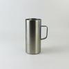 Caneca 16oz/22oz/420ml moda alça dupla copo térmico copo de café copo de aço inoxidável 304/201