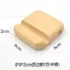 "Productos Más Vendidos Transfronterizos en Stock con Entrega Inmediata" Soporte para Teléfono de Nogal Negro para Ver Series, Soporte para Teléfono con Base de Madera Maciza, de Madera