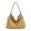 Bolso grande vintage de estilo coreano para mujer, nuevo otoño 2026, bandolera cruzada casual elegante, bolso de mano