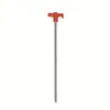 Estacas Fluorescentes para Barracas de Camping Externas, Toldos, Estacas Luminosas para Gramados e Áreas Verdes, Estacas para Cordas de Vento, Estacas Grandes, Acessórios de Ferragens, 12 Peças