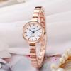 Nuevo Joker Moda Fresca Pequeña Oro Rosa Reloj de Mujer Pulsera Simple para Estudiante Explosiones Venta al por Mayor Transfronteriza