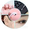 Herramientas Auxiliares para Pestañas, Tatuaje de Cejas, Hisopo de Algodón para Remover Pestañas durante el Embarazo, Varilla de Cristal para Limpieza, Hisopo de Algodón para Belleza de Pestañas, Desmaquillante