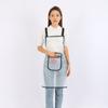 Delantal Impermeable de TPU Sin Lavado para Cocina, Ropa de Trabajo con Tirantes, Patrón de Dibujos Animados a Prueba de Aceite para Uso Doméstico