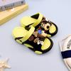 Novas Pantufas Eva Versátil de Cachorro de Desenho Animado para Meninos e Meninas, Sandálias da Moda com Sola Dupla Macia Antiderrapante