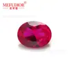 5 # Gemas de Rubí Sintético de Corindón Rojo 5mm-10mm Suministro Directo de Fábrica Piedras Sueltas Accesorios para Joyería al por Mayor
