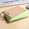 Cuaderno de vocabulario en inglés de hojas sueltas con anillo de hierro, cuaderno de memorización y recitación con anillas desmontables, libreta pequeña en blanco para exámenes de estudiantes, artículo de premio