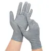 Atacado do fabricante luvas de trabalho de algodão cinza transfronteiriças, resistentes à sujeira, respiráveis, luvas de proteção para trabalho espessadas, luvas de algodão para manuseio de itens culturais