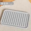 Tapete higiênico para gatos, tapete anti-respingo para caixa de areia, anti-rastreamento, placa de controle de areia extra grande, tapete de silicone para gatos, suprimentos para animais de estimação