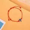 Pulseira da Sorte Olho Grego Olho Maligno Trançada à Mão Mais Vendida Transfronteiriça Hamsá Pulseira Olho Azul