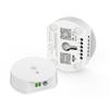 Controlador de Tira de Luz RGBW de Cuatro Vías Ufo Doble Modo Wifi Bluetooth Función de Temporización App Inteligente Regulador Control Remoto
