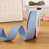 Fita de Poliéster-Algodão Coreana Fosca de 2,5 cm para Acessórios de Cabelo DIY Feitos à Mão, Laços, Acessórios de Roupa, Fita para Buquê