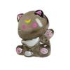 Resina Luminosa Luna Lua Kitty Fofo Acessórios Diy Boneca Criativa Decorações de Mesa Carro