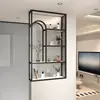 Gabinete de Pantalla de Media Pared para Baño Changhong Glass, Entrada, Área Seca de Sala de Estar, Estante para Lavabo, Divisor, Minimalista Moderno