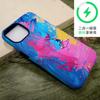 Popular en Tiktok Estilo Artístico Colorido Pintura al Óleo Funda de Teléfono de Doble Capa de Alta Gama para iPhone 15 para Apple 18Promax
