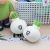 Jelycat Estilo Ajo Verdura Peluche Pan Colgante Llavero Muñeca Linda