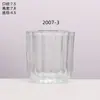 Copo de Vela Transparente em Estoque Criativo Recipiente Porta-Vela de Vidro para Aromaterapia Ornamento de Fragrância para Quarto Copo de Vela de Vidro Espesso