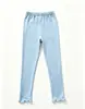 Leggings Nuevos para Niñas Primavera y Otoño 2026, Pantalones Ajustados Elásticos de Algodón Puro para Niños, Pantalones Skinny para Bebés como Ropa Exterior, Transfronterizo