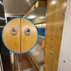 Jiekai Aleación de Zinc Ip40 Cerradura de Panel Minimalista Moderna Cerradura de Gabinete Interior Cerradura de Puerta de Madera Tipo Universal con Llave Instalación Empotrada