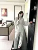 678# Conjunto Dulce de Su Xixi Didi con Sujetador Acolchado para Mujer Primavera/Otoño Modal Holgado Top de Manga Larga y Pantalones Ropa para el Hogar
