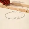 Pulsera MODIAN de Plata de Ley S925 con Moissanita, Súper Brillante, Forma de Gota de Agua para Mujer, Estilo Ins Simple, Joyería Elegante de Lujo Ligero