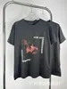 Hesito os Ricos Segunda Geração Bonitos High Street Erd Manga Curta Atacado Transfronteiriço Soltos Casuais Tops Camisetas para Homens e Mulheres Verão