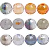 Colgante de perfume para coche de globo de 14 mm con agujero grande de 96 caras, accesorio para diadema, cuentas de cristal para pulsera DIY, venta al por mayor del fabricante