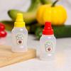 Botella de Salsa Mini Portátil Japonesa Personalizada Botella Reempaquetada para Aderezo de Ensalada Ketchup Botella de Condimento Botella Dispensadora de Salsa Condimento