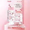 Toallas Faciales Sanrio Toallas Faciales Cara de Kt Gato Toallas Faciales Desechables Toallas Faciales Hello Kitty Gruesas Desmontables Mayoreo