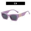 Kedun Gafas de Sol Irregulares Ojo de Gato 2025 Nuevo Estilo Celebridad de Internet Europeo y Americano Ins Gafas de Sol Retro Gafas de Sol de Moda