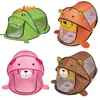 Tienda de campaña para niños, casa de juegos para interiores, no requiere montaje, plegable, para uso en exteriores, mosquitero, diseños de tigre y dinosaurio, adecuada para niñas y niños