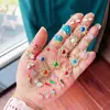S70 Accesorios para Joyería DIY Espacio Sol Rayo Molino de Viento Luna Estrella Colgante Pequeño