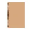 Piensa en el cuaderno de espiral al por mayor B5 papel kraft cuaderno A5 bloc de notas de espiral grueso libro de línea horizontal para oficina de negocios