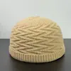 2026 Novo Chapéu Outono Inverno Feminino Versátil Circunferência da Cabeça Grande Gorro Quente Faz o Rosto Parecer Menor Cobertura de Cabeça Chapéu de Tricô de Lã Comércio Exterior