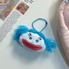 Colgante de peluche con forma de trenza de niña pequeña, diseño divertido de dibujos animados, para estudiante, mochila escolar, joyería colgante, regalo para novia, accesorios
