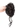 Peluca con cabeza de albóndiga, barba de dragón, flor, capullo, pinza para el cabello, disco, aumenta el volumen, simulación de cabello, red superior craneal alta, peluca roja, anillo para el cabello