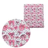Mantel de Tela Impermeable de Algodón Poliéster Estampado Plano con Lazo Lindo, Forro Tejido a Mano, 1Yc53085