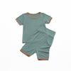 Ropa para recién nacidos, traje de verano para bebé, pijama de manga corta de seda de hielo modal, ropa de aire acondicionado para bebé