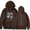 Sudadera Holgada Casual de Manga Larga Gris del Tour Time de Taylor Swift Transfronterizo