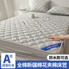 Protector de colchón acolchado 100% algodón Clase A, pieza única, apto para todas las estaciones, funda de colchón impermeable, cubierta de cama a prueba de orina, juego de 3 piezas al por mayor