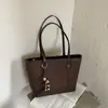 Bolsa Retro de Viaje Transfronteriza 2026 Gran Capacidad Nueva Bolsa de Hombro Tote Casual Otoño/Invierno para Mujer