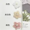 Accesorios Dulces para el Cabello de Tela de Perla con Cinco Pétalos, Accesorios para Zapatos y Sombreros, Ropa Hecha a Mano para DIY, Nuevos Accesorios y Materiales de Estilo Chino