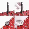 Comprobador de Roscas de Tornillo, Tuerca y Perno Herramienta de Medición de Tornillos Calibre de Medición de Tuercas Calibre de Roscas