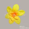 Cabeças de Flores Artificiais, Flores de Orquídea Neve Perfumadas, Grampos de Cabelo de Orquídea, Decorações Florais para Restaurantes de Hotéis, Cabeças de Flores de Pulso, Flores Artificiais Atacado
