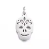 Acero Inoxidable Corazón Hueco Calavera Smiley Búho Símbolo Colgante Pequeño Pulido Joyería DIY Accesorios Pequeños