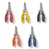 Alicate de Pesca Multifuncional, Alicate de Pesca Portátil, Cortador de Linha de Pesca para Exterior, Cortador de Linha, Equipamento de Pesca, Tesoura de Pesca Multifuncional