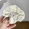 Elástico de Cabelo Scrunchie Simples Estilo Coreano para Mulheres, Novo Cordão de Cabelo, Alta Elasticidade, Acessório de Cabelo Durável, Capa de Couro de Alta Qualidade