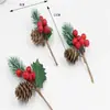 Ramo DIY de Año Nuevo Caja de Regalo de Navidad y San Valentín con Decoraciones de Ramo Decoración de Floristería de Navidad