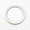 Accesorios de ferretería para equipaje anillo de alambre de hierro hebilla anillo metálico anillo de hierro tipo O llavero sin costura hebilla de caja bolsa cerradura de aleación