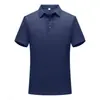 Camisas Polo de Alta Qualidade com Logos para Estampar, Roupas de Trabalho Masculinas, Camisetas Masculinas de Manga Curta para o Verão, Tops com Gola, Mesmo Estilo para Homens e Mulheres
